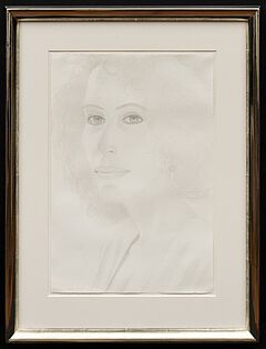 Alex Katz - Ohne Titel Frauenportraet, 81829-11, Van Ham Kunstauktionen