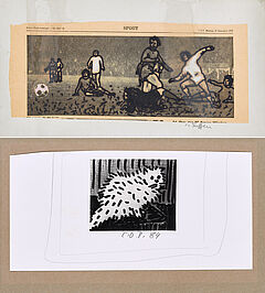 CO Paeffgen - Konvolut von 2 Collagen, 69829-12, Van Ham Kunstauktionen