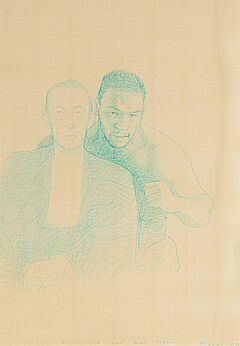 Gottfried Helnwein - Sergej Rachmaninow und Mike Tyson, 75073-1, Van Ham Kunstauktionen