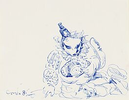 George Condo - Ohne Titel, 56489-3, Van Ham Kunstauktionen