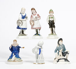 Rosenthal - Konvolut von 6 Figuren, 75074-103, Van Ham Kunstauktionen