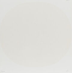 Rupprecht Geiger - Blauer Kreis auf gelb, 61309-11, Van Ham Kunstauktionen