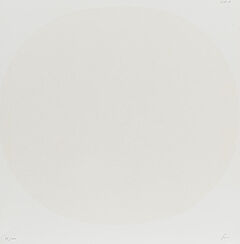 Rupprecht Geiger - Blauer Kreis auf gelb, 61309-11, Van Ham Kunstauktionen