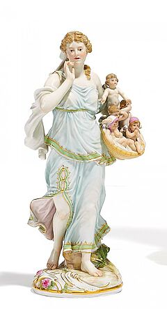 Meissen - Amorettenverkaeuferin, 56979-39, Van Ham Kunstauktionen