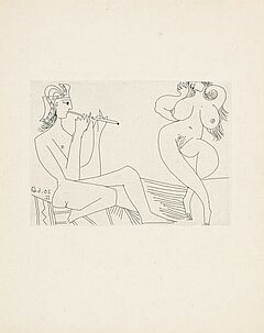 Pablo Picasso - Flutiste grec et danseuse, 55046-2, Van Ham Kunstauktionen
