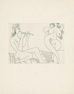 Pablo Picasso - Flutiste grec et danseuse, 55046-2, Van Ham Kunstauktionen