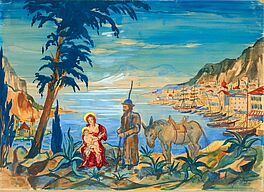 Franz Heckendorf - Flucht aus Aegypten, 57476-5, Van Ham Kunstauktionen