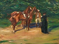 Otto Dill - Vor dem Ausritt, 81676-1, Van Ham Kunstauktionen