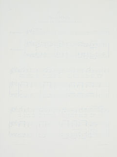 Tim Rollins and KOS - Winterreise - Wasserfluth fuer Parkett 20, 77046-251, Van Ham Kunstauktionen