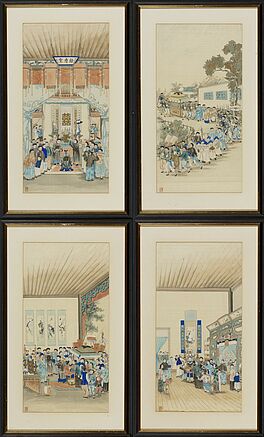 Chengxun Wang - Vier Hochzeitsrituale im Haus Yu Qing Tang, 66656-28, Van Ham Kunstauktionen
