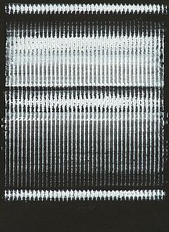 Heinz Mack - Weisses Raster Vibration mit verschiedenen Frequenzen, 56800-10872, Van Ham Kunstauktionen