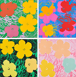 Andy Warhol - Aus Flowers, 74067-1, Van Ham Kunstauktionen