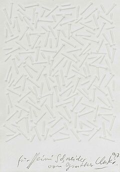 Guenther Uecker - Auktion 329 Los 971, 52481-8, Van Ham Kunstauktionen