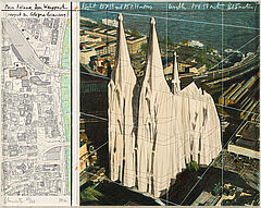 Christo - Mein Koelner Dom Wrapped Project For Cologne - Germany, 81986-1, Van Ham Kunstauktionen