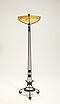 Große Stehleuchte mit schalenförmigem Glasschirm, 79277-3, Van Ham Kunstauktionen