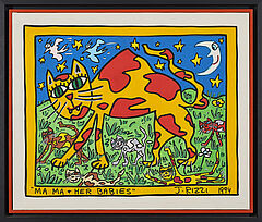 James Rizzi - Mama and her babies, 70313-1, Van Ham Kunstauktionen