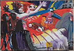 Karl Horst Hoedicke - Szene nach dem Unfall, 81863-1, Van Ham Kunstauktionen