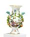 Meissen - Kleine Vase mit plastischen Blumen und Watteauszene, 80246-15, Van Ham Kunstauktionen