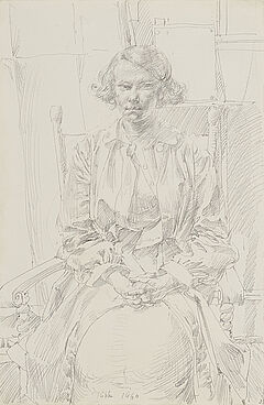 Werner Tuebke - Sitzende Angelika, 300001-4705, Van Ham Kunstauktionen