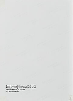 David Hockney - Stanley + Heinz, 65844-3, Van Ham Kunstauktionen