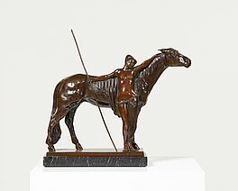 August Bischoff - Amazone mit Pferd, 76847-19, Van Ham Kunstauktionen