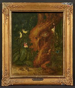 Johann Jacob Hoch - Waldstillleben mit Vogelnest, 75953-14, Van Ham Kunstauktionen
