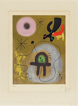 Joan Miro - Mauve de la lune, 56157-1, Van Ham Kunstauktionen