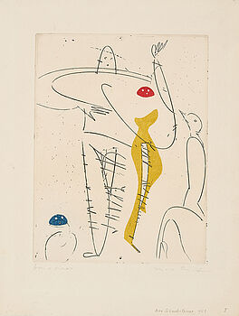 Max Ernst - Aus Max Ernst Das Schnabelpaar, 73350-13, Van Ham Kunstauktionen