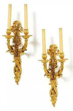 Paar Appliken Style Louis XVI, 57840-80, Van Ham Kunstauktionen