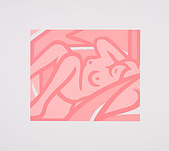 Tom Wesselmann - Pink Aus Blue nude, 76505-28, Van Ham Kunstauktionen
