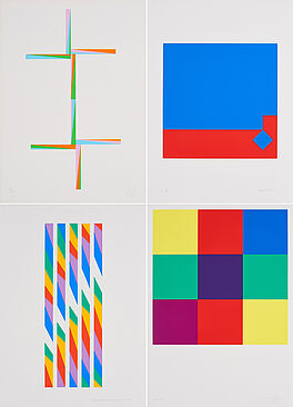 Mappenwerk - Vier Zuercher Konstruktionen, 68406-9, Van Ham Kunstauktionen