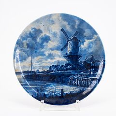 Frankreich und Delft - Gruppe von 15 Tellern Platten und Schalen, 75971-7, Van Ham Kunstauktionen