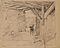 Friedrich Kallmorgen - Konvolut aus 5 Bleistiftzeichnungen Angeketteter Hund Strohernte Papendrocht Groetzingen und Groetzingen - Durlach, 69447-98, Van Ham Kunstauktionen