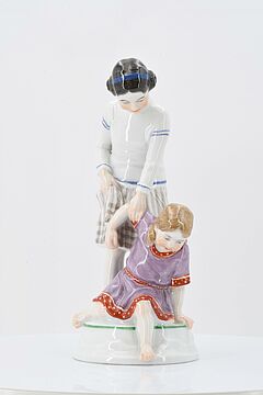 Meissen - Zwei Maedchen, 75074-38, Van Ham Kunstauktionen