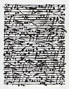 Guenther Uecker - Optische Partitur Ulm, 69877-1, Van Ham Kunstauktionen