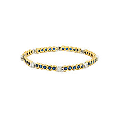 Saphir-Diamant-Armband, 81947-27, Van Ham Kunstauktionen