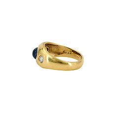 Saphir-Diamant-Ring, 81061-6, Van Ham Kunstauktionen