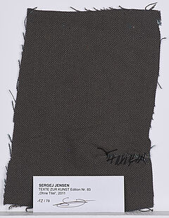 Sergej Jensen - Ohen Titel, 75280-45, Van Ham Kunstauktionen