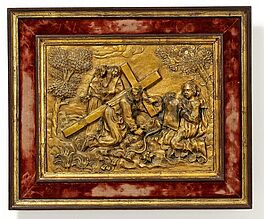 Relief Christus und Veronika, 56343-26, Van Ham Kunstauktionen