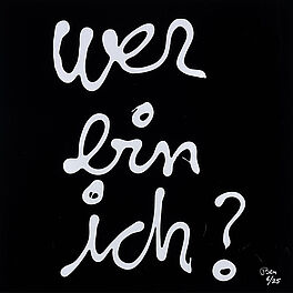 Ben Vautier - Wer bin ich, 74030-5, Van Ham Kunstauktionen