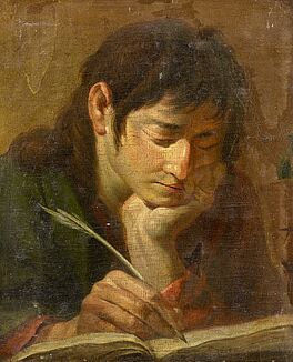 Giovanni Battista Piazetta - Der schreibende Evangelist Johannes, 53949-73, Van Ham Kunstauktionen