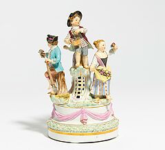 Meissen - Gruppe Gaertnerkinder, 65847-3, Van Ham Kunstauktionen
