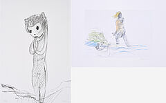 Leiko Ikemura - Konvolut von 2 Druckgrafiken, 75114-11, Van Ham Kunstauktionen