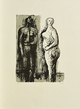 Henry Moore - Man and Woman, 62443-71, Van Ham Kunstauktionen