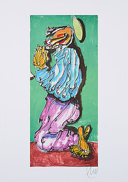 Markus Luepertz - Ohne Titel, 81430-5, Van Ham Kunstauktionen