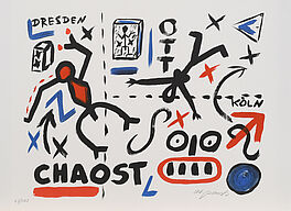 AR Penck Ralf Winkler - Chaos, 61174-149, Van Ham Kunstauktionen