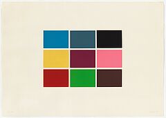 Gerhard Richter - 9 von 180 Farben, 70441-4, Van Ham Kunstauktionen