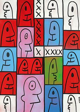 Thierry Noir - Extra-avantgarde manifeste impressions rythmiques, 81355-3, Van Ham Kunstauktionen