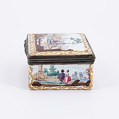 Wohl Berlin - Tabatiere mit Landschaftsszenen, 76417-1, Van Ham Kunstauktionen