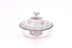 Fray Fils - Deckelschuessel mit Ornamentdekor, 69591-15, Van Ham Kunstauktionen